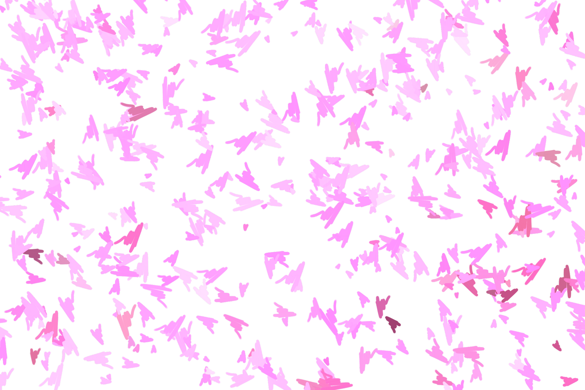 ピンクの落書きのパターン背景
