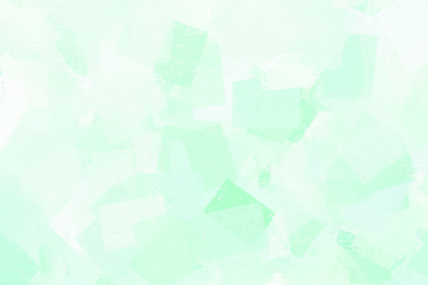 緑色の長方形の抽象画