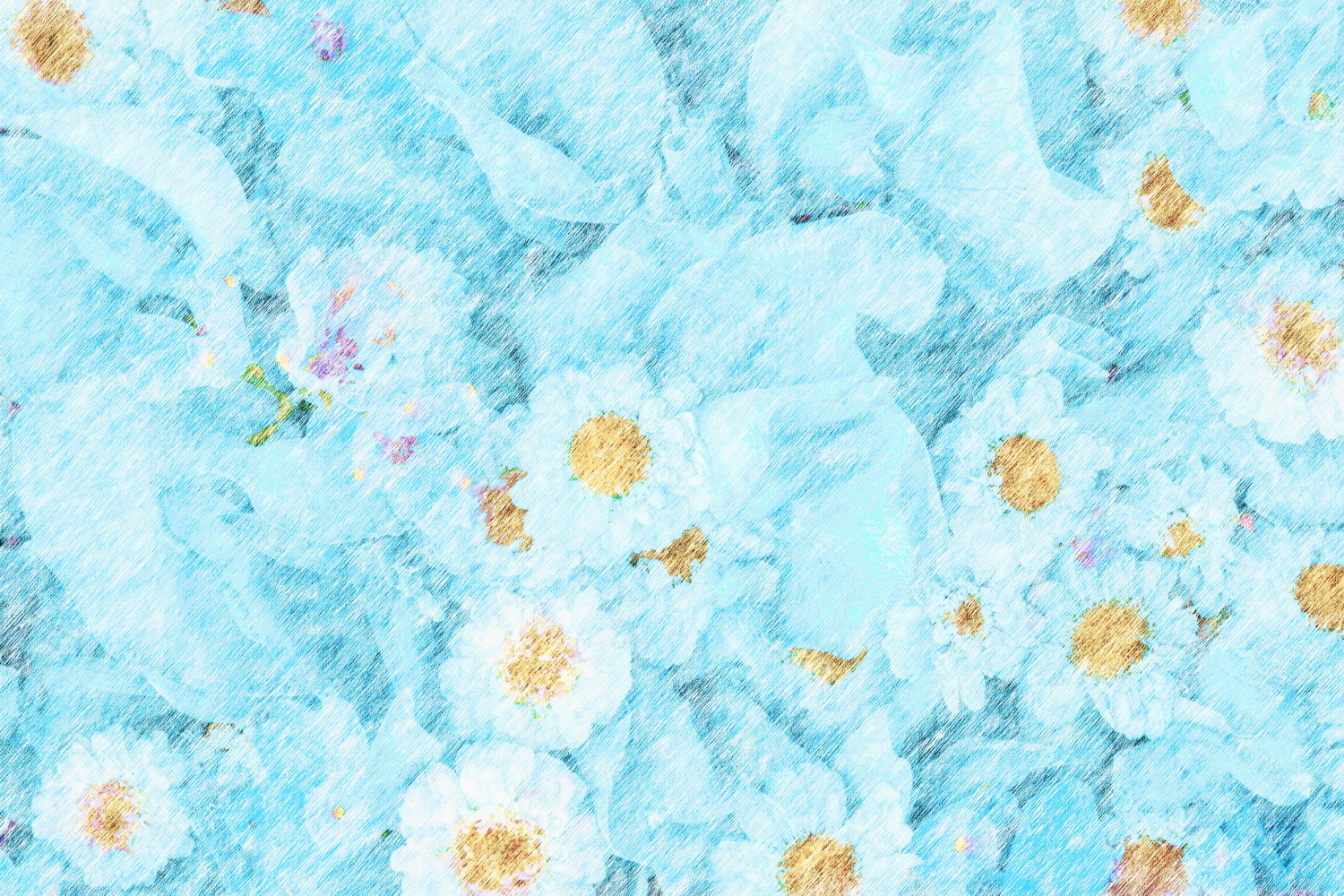 Colored_pencil_drawing_of_blue_flowers